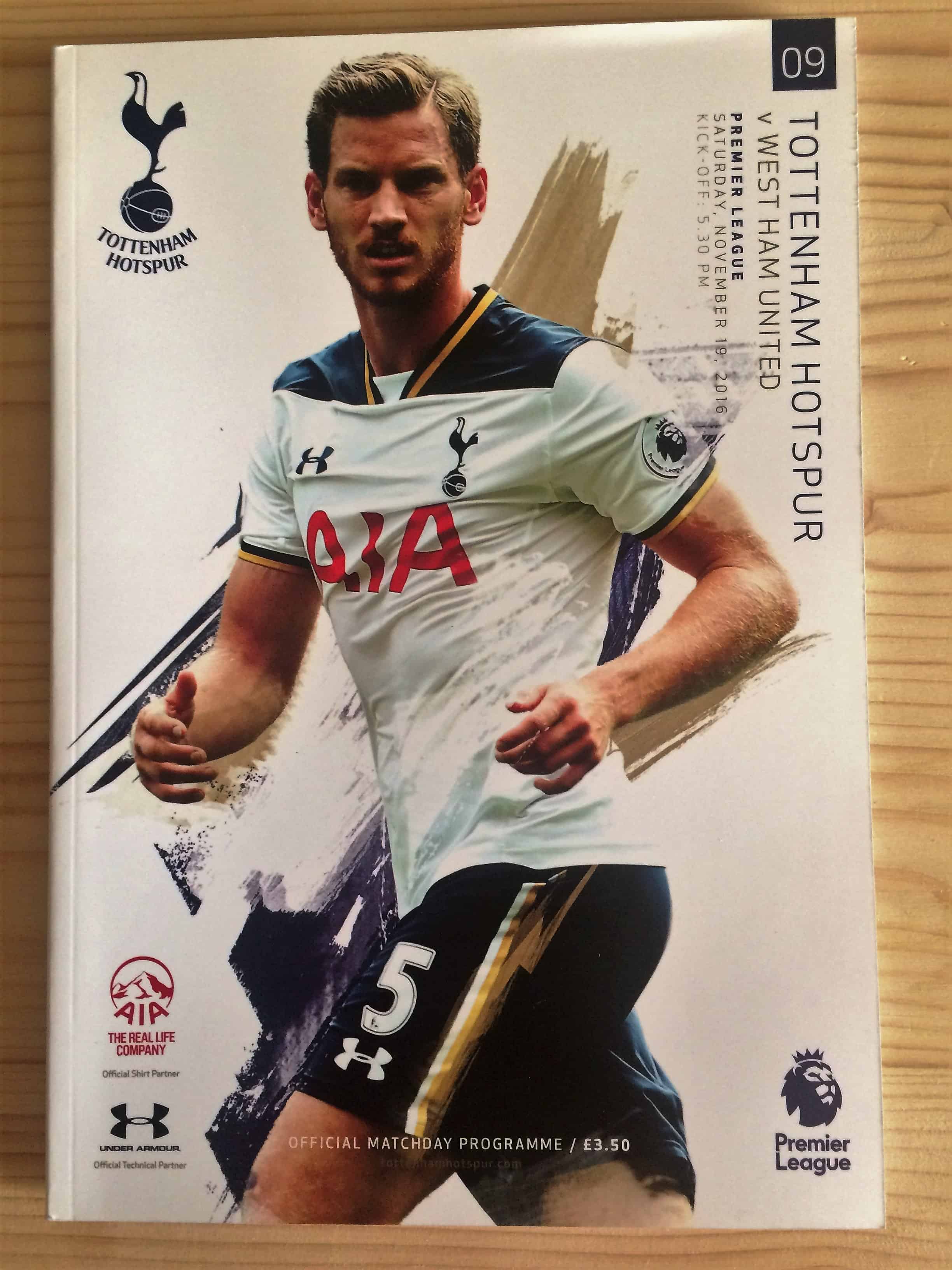 Tottenham Hotspur FC v West Ham United FC